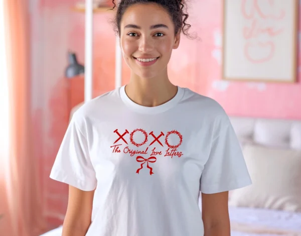 T-Shirt Personalized XoXo The Original Love Letter