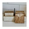 Custom Wood Glass Holder