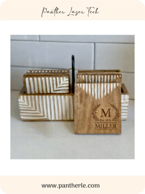 Custome Wood Glass Holder