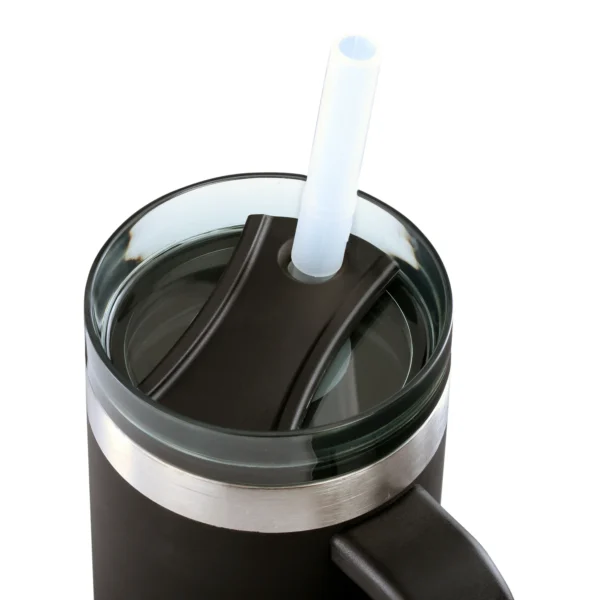 Custome Trail 18 oz Insulated Stainless Steel Tumbler with Handle( Laser Engraving )