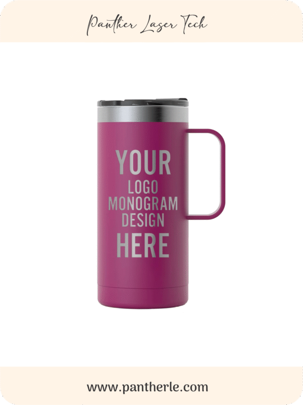 rtic1 Custome 16 oz Travel Mug - Very Berry