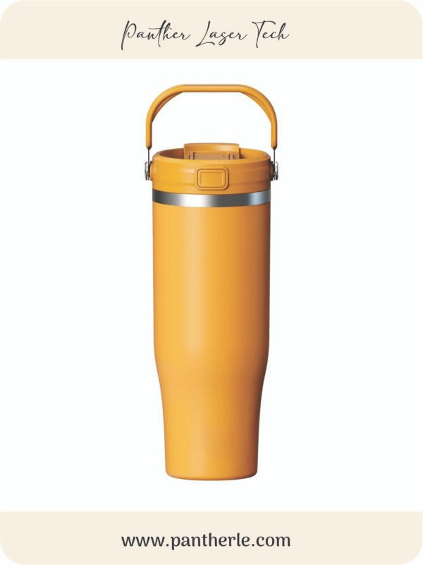 yellow tumbler Custome Yellow Tumbler 40 oz. ( Laser Engraving )