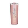 tumbler goldpink Personalized Tumbler 12oz 100% Leak-Proof Insulated Laser Engraving