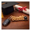 graduation Custome Graduation Wood Keychain