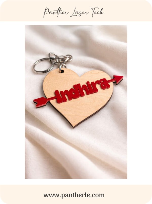 Heart and Arrow Valentine's Basket Tag