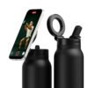 ringo3 Personalized Tumblers Magnetic Phone Mount 24oz Stainless Steel Laser Engraving